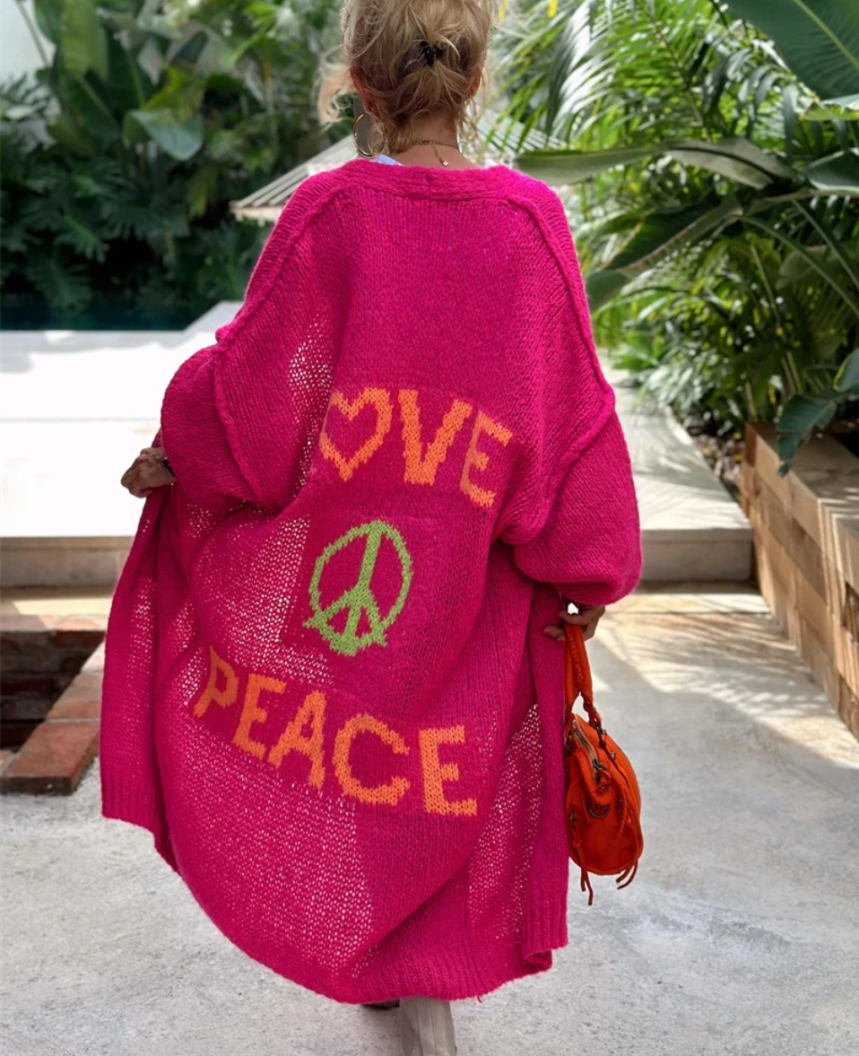 Kaylee - Boheemse Herfst Love and Peace Vest voor Vrouwen