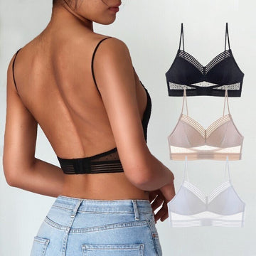 Ella - Push Up Bralette Zonder Beugel met Open Rug voor Zomerjurken