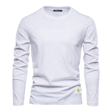 Leo - Klassiek Long Sleeve T-Shirt voor Mannen