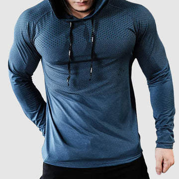 Max - Stijlvolle en Comfortabele Muscle Fit Gym Hoodie voor Mannen