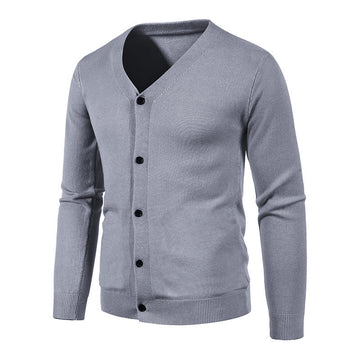 Michael - Stijlvolle Casual Herfst Chunky Vest met V-hals voor Mannen