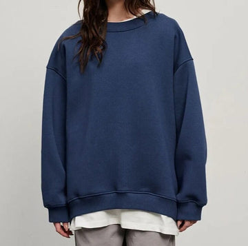 Olivia - Stijlvolle Oversized Basic Sweater voor Vrouwen